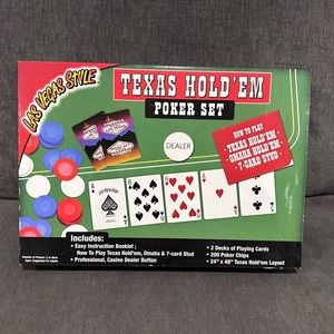 Texas Hold ‘Em Poker Set NIB